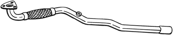 Tuyau d'échappement Opel ASTRA G Hatchback · Opel ASTRA G Estate · Opel ASTRA G Saloon