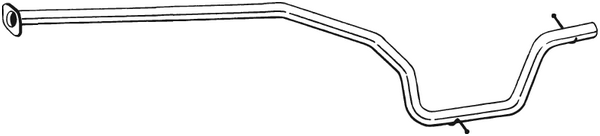 Tuyau d'échappement Ford GALAXY II · Ford S-MAX · Ford MONDEO IV Saloon