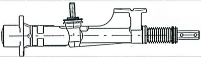 Crémaillère de direction Audi 80 B2 Saloon · Audi 90 B2 · Audi 90 B3