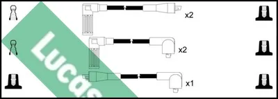 Kit de câbles d'allumage Fiat TEMPRA · Fiat TEMPRA S.W. · Fiat TIPO