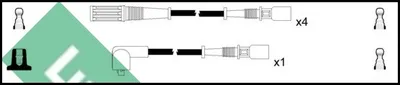 Kit de câbles d'allumage Fiat PANDA · Fiat TIPO · Fiat UNO