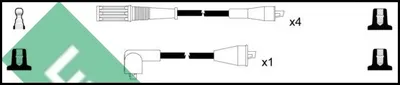 Kit de câbles d'allumage Fiat FIORINO Box Body/MPV · Fiat FIORINO Pick up