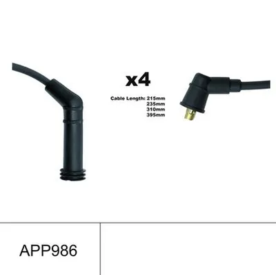 Kit de câbles d'allumage Hyundai ATOS · Hyundai GETZ · Hyundai i10 I