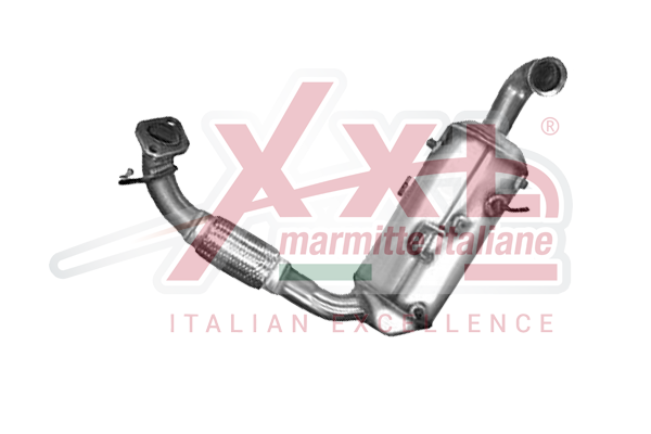 Filtre à particules / à suie, échappement Ford FIESTA VI Van · Ford FIESTA VI · Ford ECOSPORT