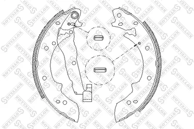 Jeu de mâchoires de frein Alfa Romeo 33 · Alfa Romeo 33 Sportwagon · Bmw 3