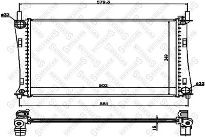 Radiateur, refroidissement du moteur Ford FIESTA V · Ford FUSION · Mazda 2
