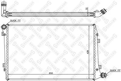 Radiateur, refroidissement du moteur Audi A3 · Audi A3 Sportback · Audi A3 Convertible
