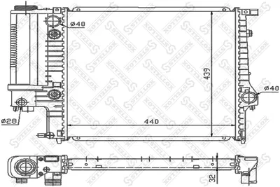 Radiateur, refroidissement du moteur Bmw 3 · Bmw 3 Touring · Bmw 3 Coupe