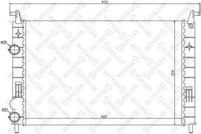 Radiateur, refroidissement du moteur Fiat PALIO · Fiat PALIO Weekend · Fiat STRADA Pickup
