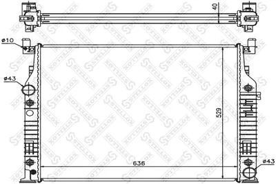 Radiateur, refroidissement du moteur Mercedes-Benz G-CLASS · Mercedes-Benz M-CLASS · Mercedes-Benz R-CLASS