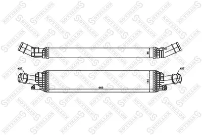 Intercooler, échangeur Audi A5 · Audi A4 B8 · Audi A4 B8 Avant