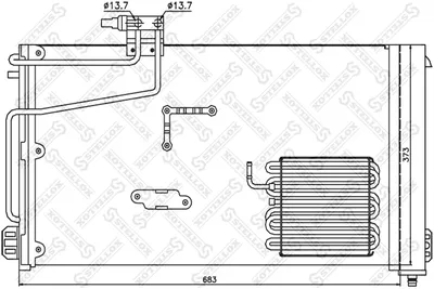 Condenseur, climatisation Mercedes-Benz C-CLASS · Mercedes-Benz C-CLASS Coupe · Mercedes-Benz C-CLASS T-Model