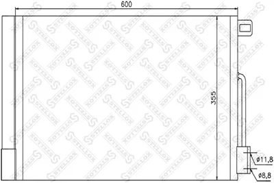 Condenseur, climatisation Alfa Romeo GIULIETTA · Alfa Romeo 4C · Alfa Romeo 4C SPIDER