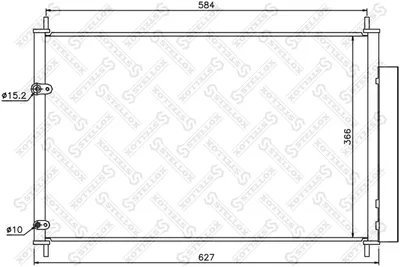 Condenseur, climatisation Toyota COROLLA Saloon · Toyota AURIS · Toyota AVENSIS Saloon