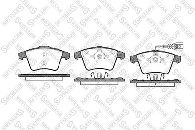 Kit de plaquettes de frein, frein à disque Vw TOUAREG · Vw MULTIVAN T5 · Vw TRANSPORTER T5 Platform/Chassis (7JD, 7JE, 7JL, 7JY, 7JZ, 7F
