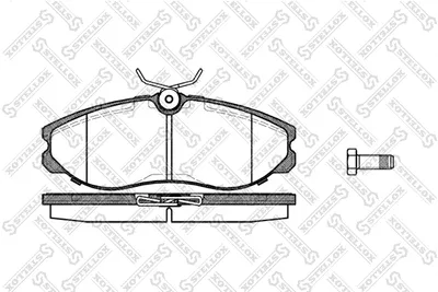 Kit de plaquettes de frein, frein à disque Ford MAVERICK · Nissan TERRANO II · Nissan SERENA