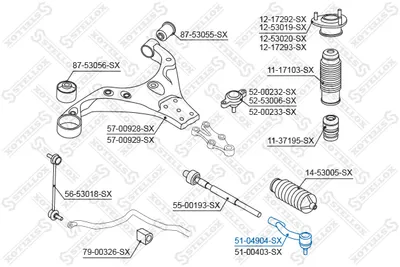 Rotule de barre de connexion Hyundai TUCSON · Hyundai TUCSON SUV Van · Kia SPORTAGE II