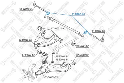 Rotule de barre de connexion Isuzu TROOPER I · Isuzu TROOPER I Open Off-Road Vehicle · Isuzu CAMPO