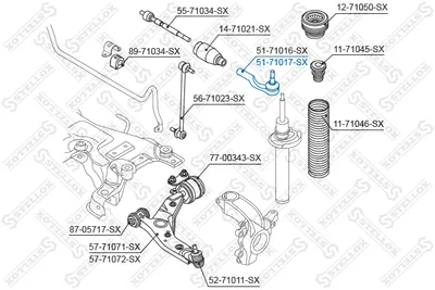 Rotule de barre de connexion Mazda 3 · Mazda 3 Saloon · Mazda 5
