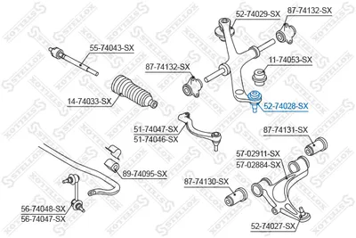 Rotule de suspension Nissan INTERSTAR Bus · Nissan INTERSTAR Van · Nissan INTERSTAR Platform/Chassis