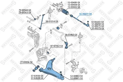 Rotule de direction intérieure, barre de connexion Audi A2 · Audi A1 · Audi A1 Sportback