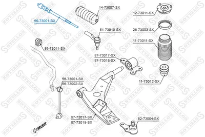Rotule de direction intérieure, barre de connexion Chevrolet EVANDA · Daewoo LEGANZA · Daewoo EVANDA