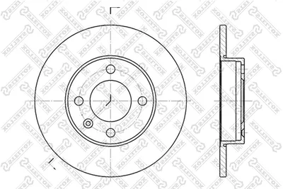 Disque de frein Audi 80 B1 Saloon · Audi 80 B2 Saloon · Audi 100 C1 Saloon