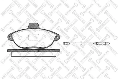 Kit de plaquettes de frein, frein à disque Citroën EVASION MPV · Citroën JUMPY I · Citroën JUMPY I Van