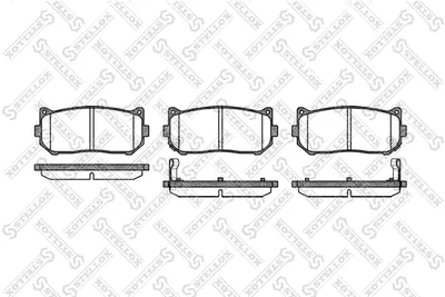 Kit de plaquettes de frein, frein à disque Honda LEGEND IV · Kia SEPHIA Saloon · Kia CLARUS
