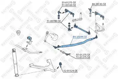 Barre de direction Mercedes-Benz MB Bus · Mercedes-Benz MB Van · Mercedes-Benz MB Platform/Chassis