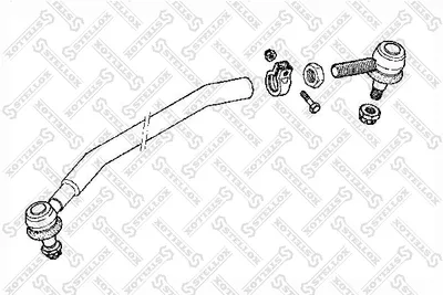 Barre d'attelage STELLOX 84-35538-SX