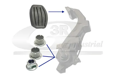 Pédale d'embrayage Citroën C4 PICASSO II · Peugeot 308 II · Peugeot 308 SW II