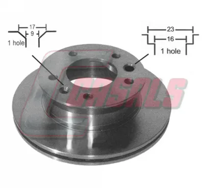 Disque de frein Peugeot 305 II Break · Peugeot 305 II · Peugeot 405 I Break