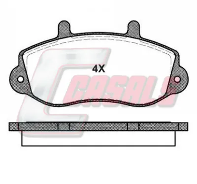 Kit de plaquettes de frein, frein à disque Daihatsu EXTOL Bus · Mitsubishi COLT III · Mitsubishi COLT IV