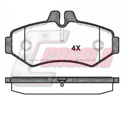 Kit de plaquettes de frein, frein à disque Bmw 5 Touring · Bmw 5