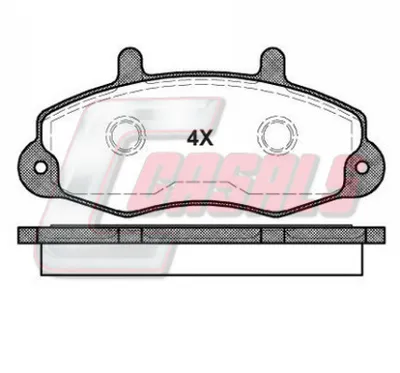 Kit de plaquettes de frein, frein à disque Mercedes-Benz 124 Coupe · Mercedes-Benz 124 Saloon · Mercedes-Benz 124 T-Model