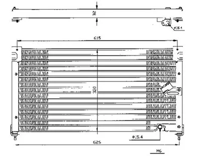 Condenseur, climatisation Honda ACCORD V · Honda ACCORD V Aerodeck · Rover 600 I