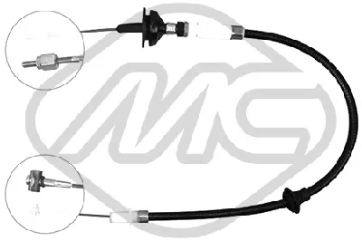 Tirette à câble, commande d'embrayage Seat CORDOBA · Seat IBIZA I · Seat IBIZA II