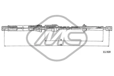 Câble d'accélération Ford TRANSIT Bus · Ford TRANSIT Van · Ford TRANSIT Platform/Chassis