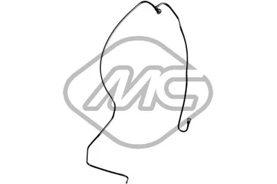 Tuyauterie de carburant Citroën C3 PICASSO · Peugeot 207 · Peugeot 207 CC