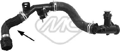 Tuyauterie de liquide de refroidissement Citroën BERLINGO MULTISPACE · Peugeot 508 I · Peugeot 208 I
