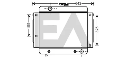 Radiateur, refroidissement du moteur Mercedes-Benz /8
