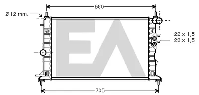 Radiateur, refroidissement du moteur Opel VECTRA B Hatchback · Opel VECTRA B · Opel VECTRA B Estate