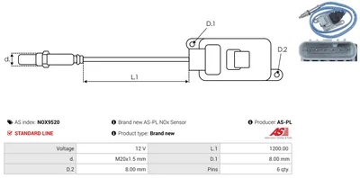 Capteur NOx, Injection d'urée Opel ANTARA A · Opel CASCADA · Opel INSIGNIA A Country Tourer