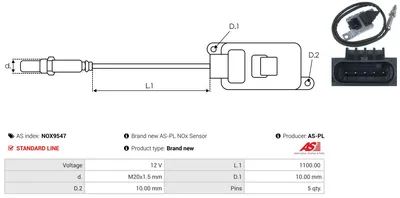 Capteur NOx, Injection d'urée Skoda YETI