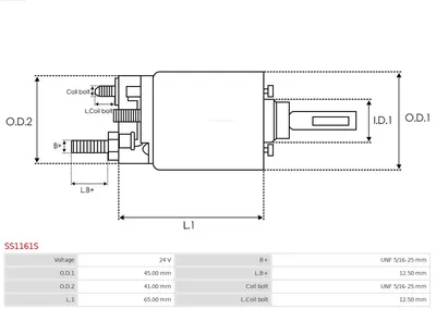 Interrupteur magnétique, starter AS-PL SS1161S
