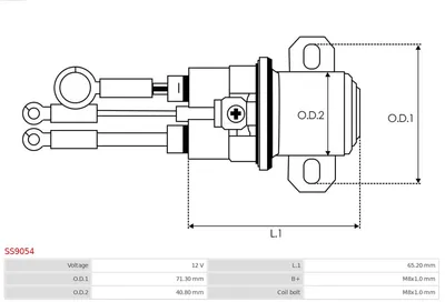 Interrupteur magnétique, starter AS-PL SS9054