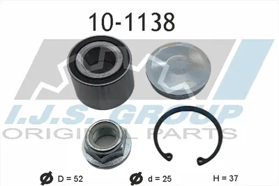 Kit de roulements de roue Nissan MICRA III · Nissan MICRA C+C III · Nissan NOTE