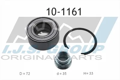 Kit de roulements de roue Fiat TEMPRA · Fiat TEMPRA S.W. · Fiat TIPO