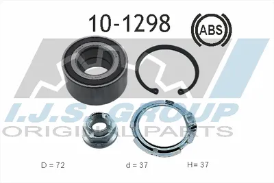 Kit de roulements de roue Mercedes-Benz CITAN Mixto · Mercedes-Benz CITAN Box Body/MPV · Mercedes-Benz CITAN MPV